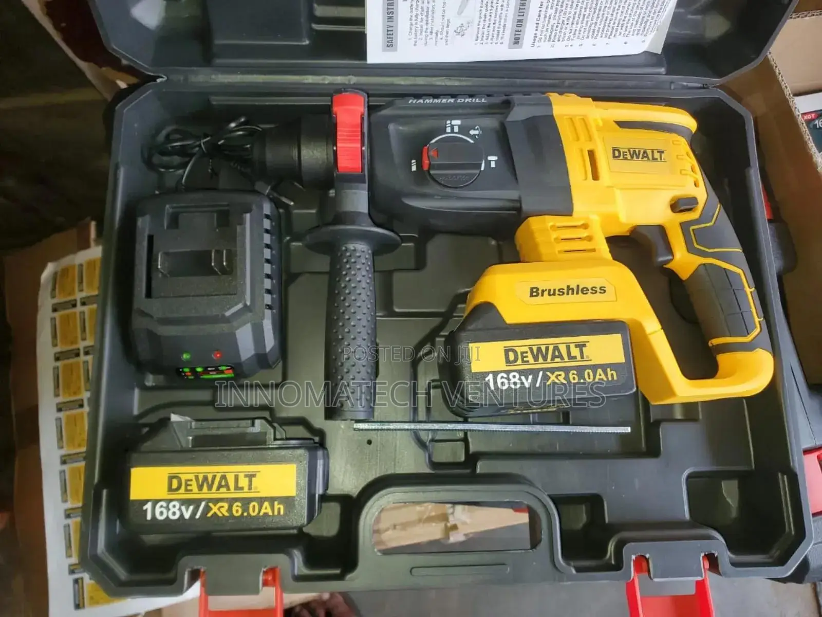 Rechargeable Rotatory Hammer Drill