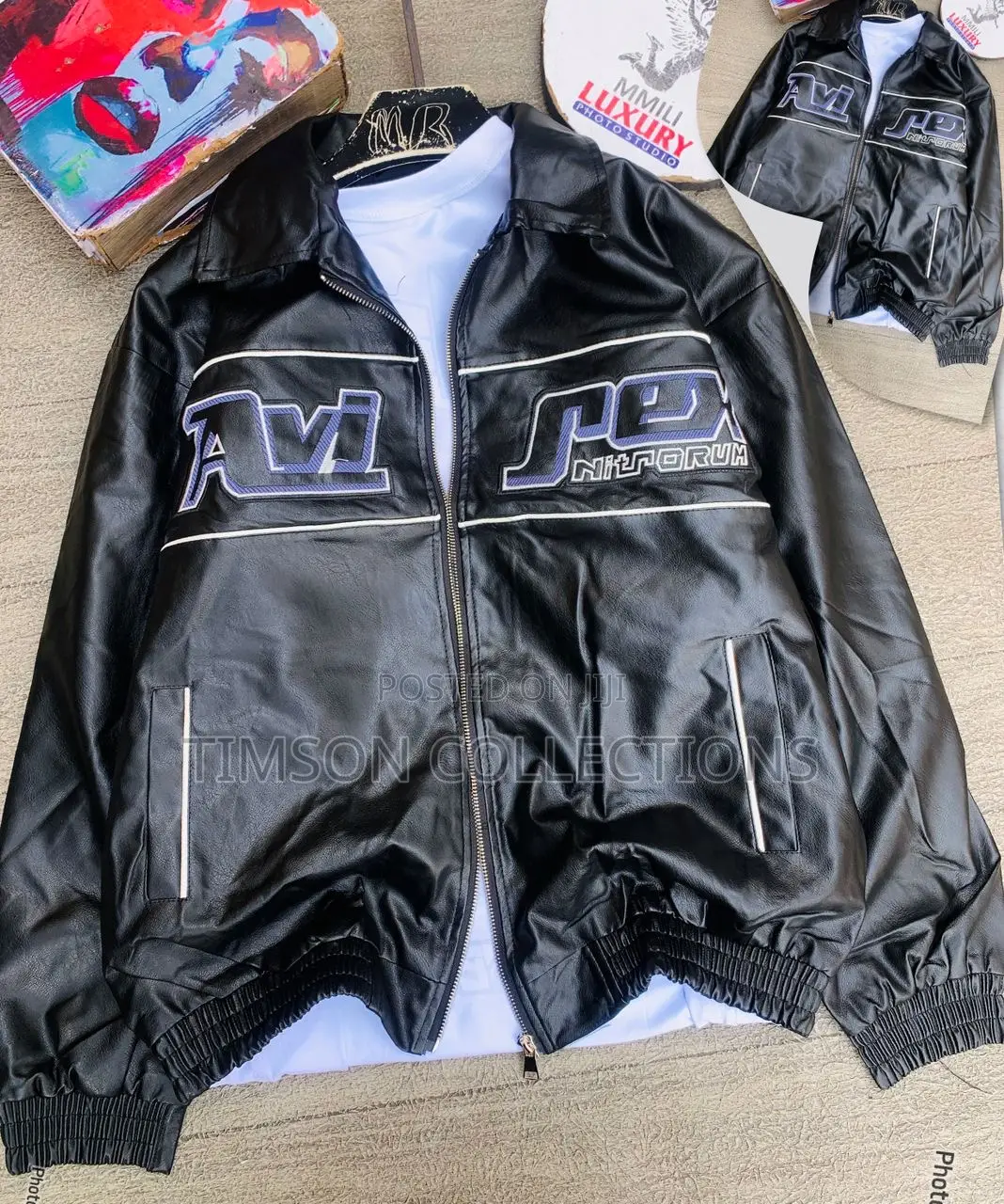 Leather Long Sleeve Jacket Available
