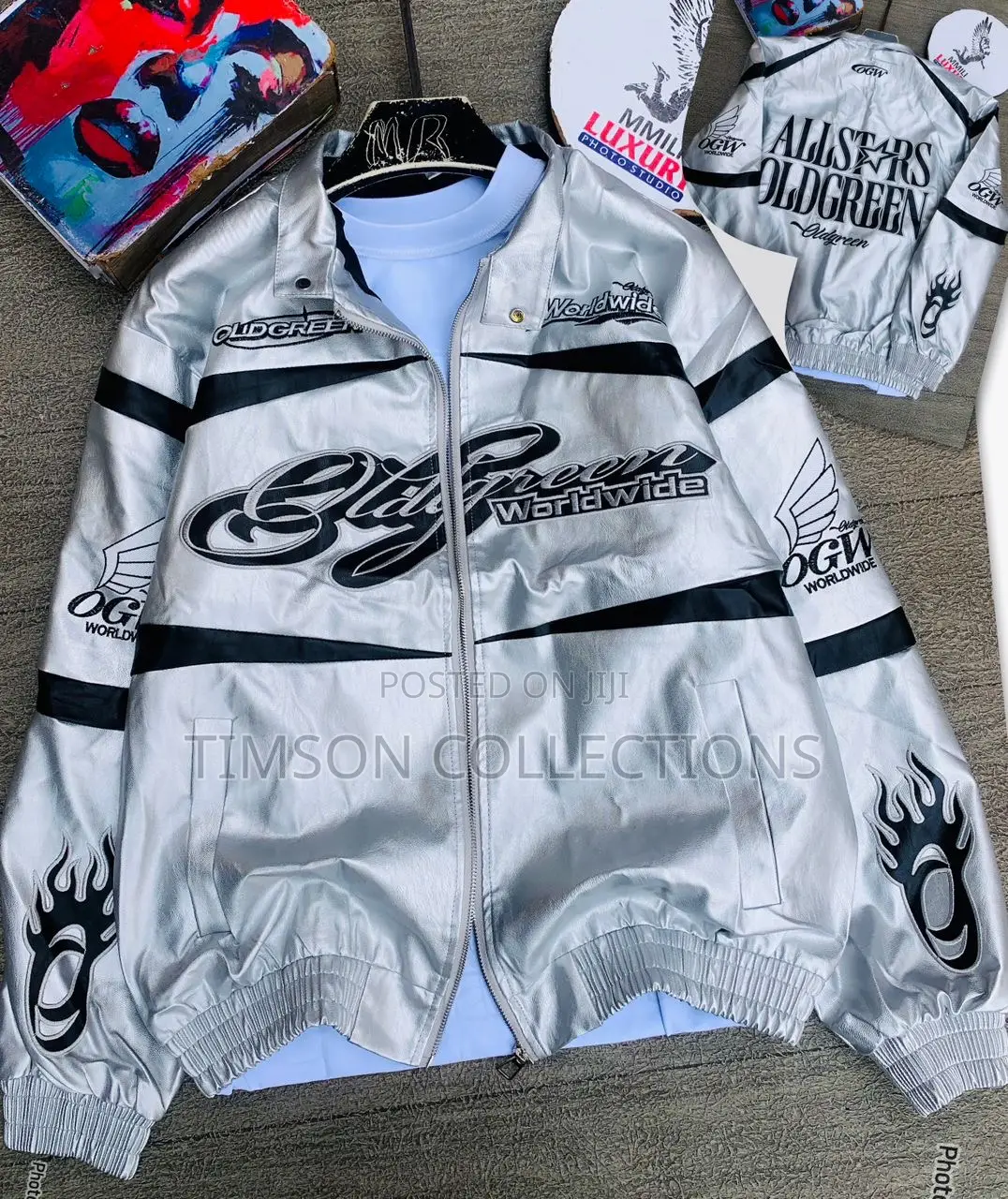 Leather Long Sleeve Jacket Available