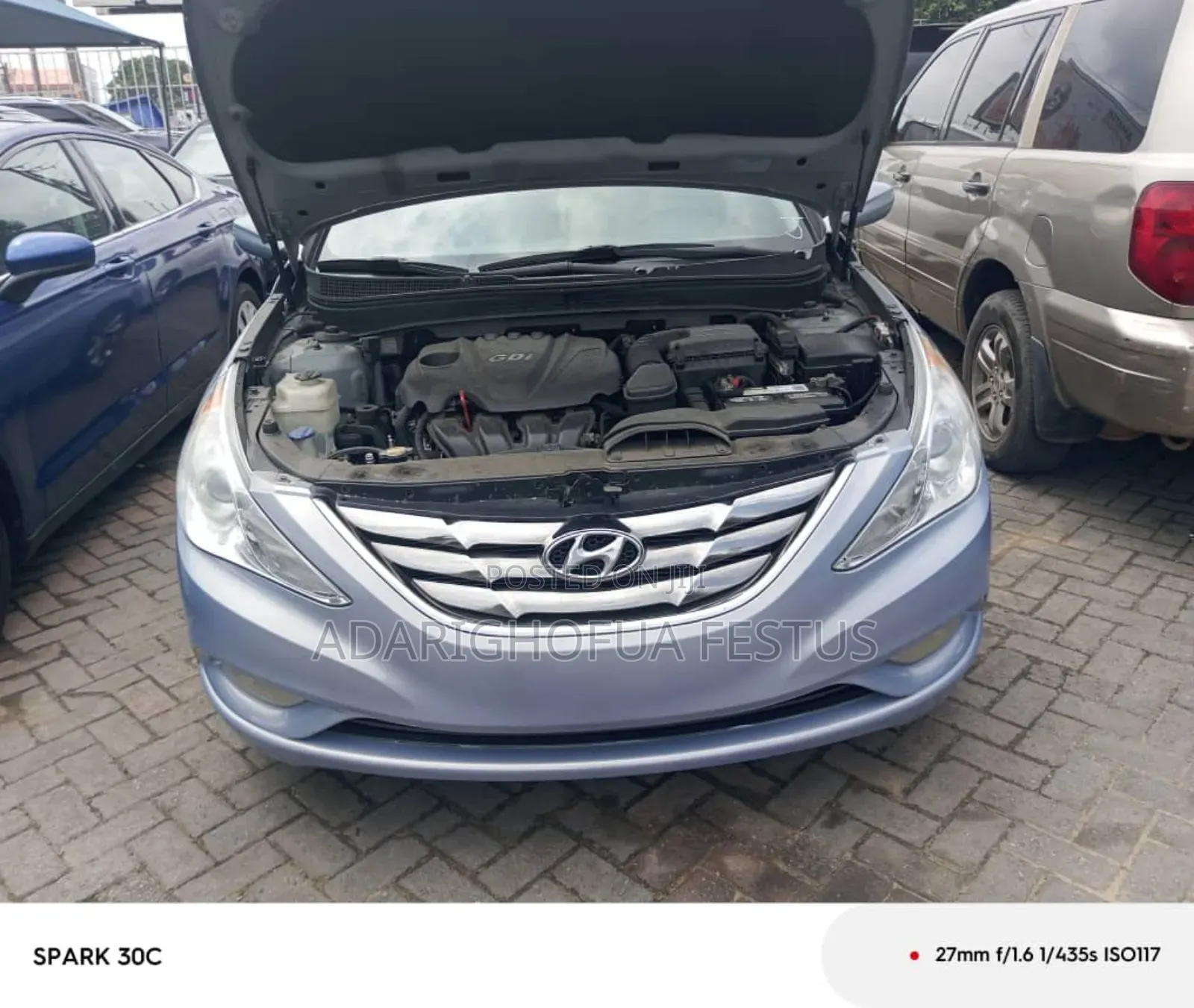Hyundai Sonata 2013 Blue