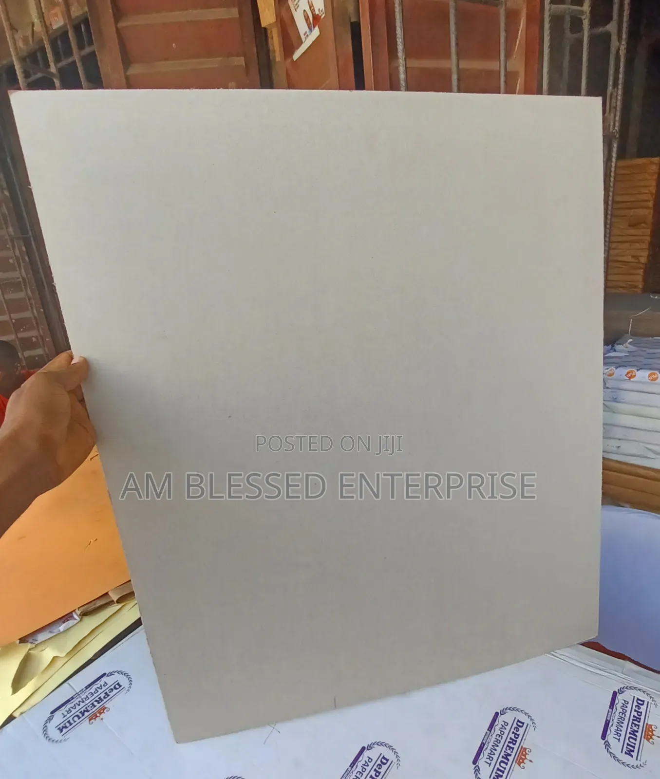 Strawboard Card