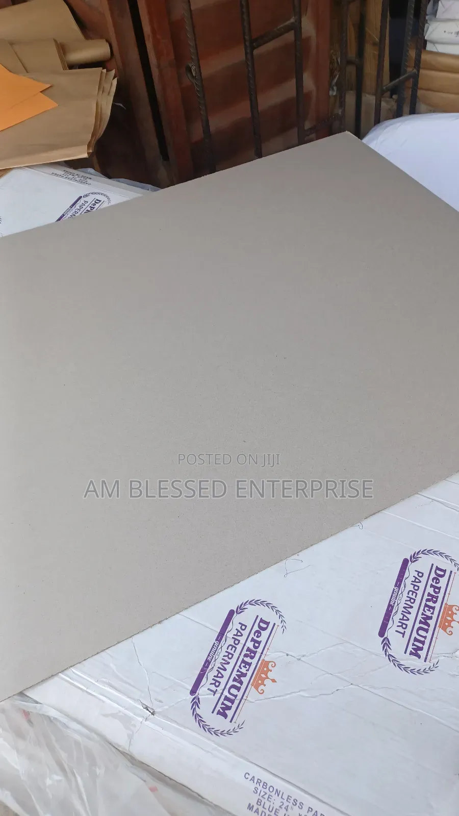 Strawboard Card