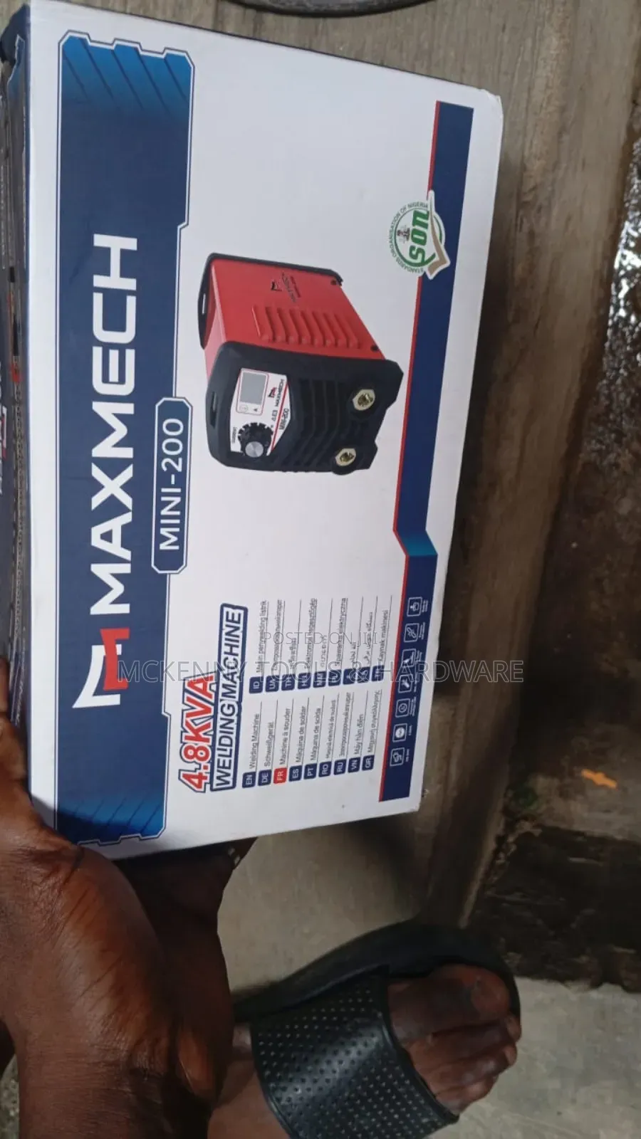 Maxmech Mini-200 Inverter Welding Machine. for sale - Mckenny Tools ...