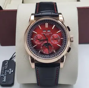 Patek Philippe Leather Watch, Available, Best Grade and High Quality