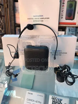 Norwii Voice Amplifier Wireless Microphone , 4000mah Rechargeable Bt