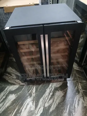 Caple Double Door Built-in Wine Chiller.
