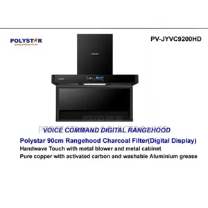 Polystar 90cm Range Hood With Voice Control – Pv-Jyvc9200hd