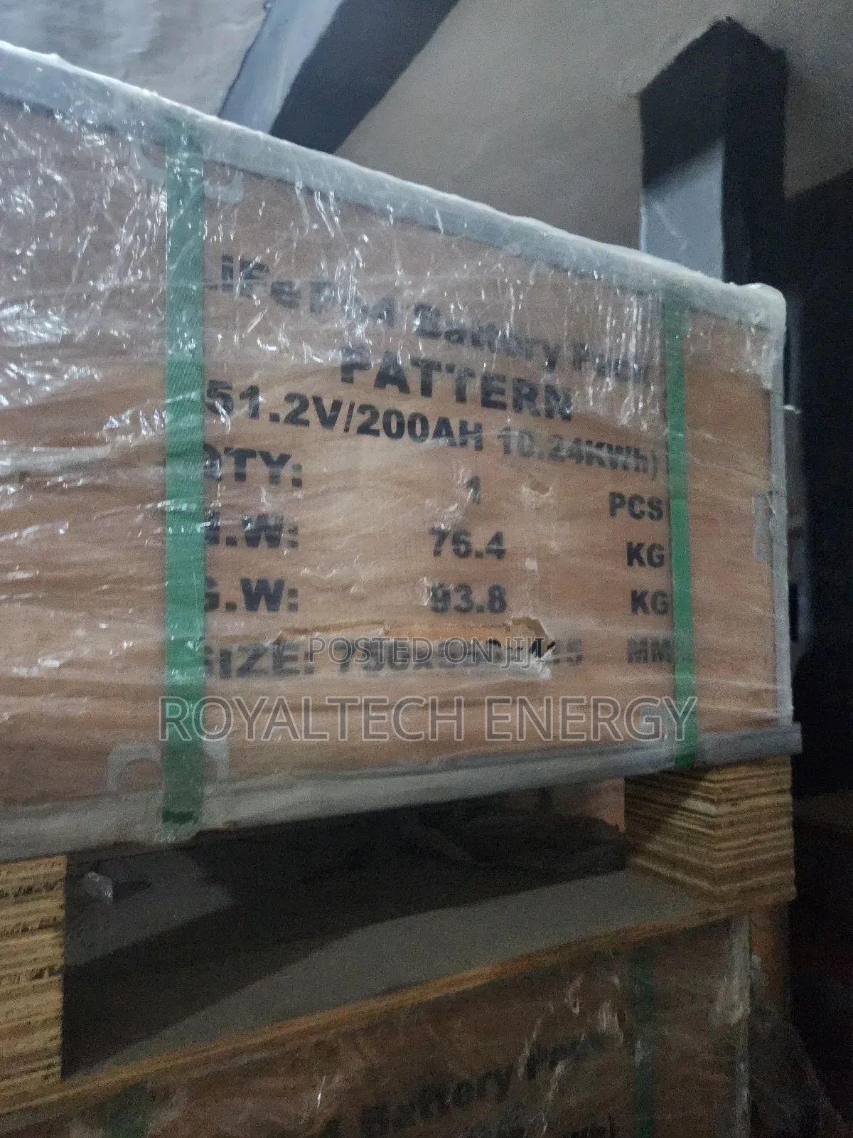 Pattern 10kwh 51.2v Lithium Phosphate Batteries