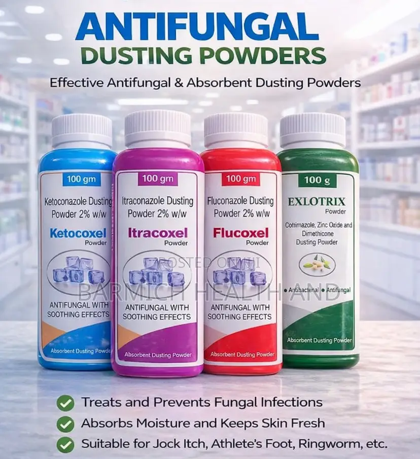 Anti-Fungal Dusting Powders