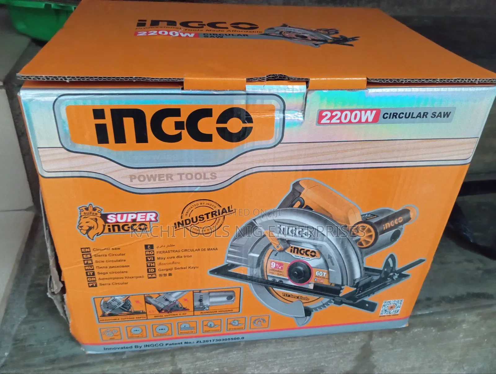 9" Ingco Secular Saw Machine