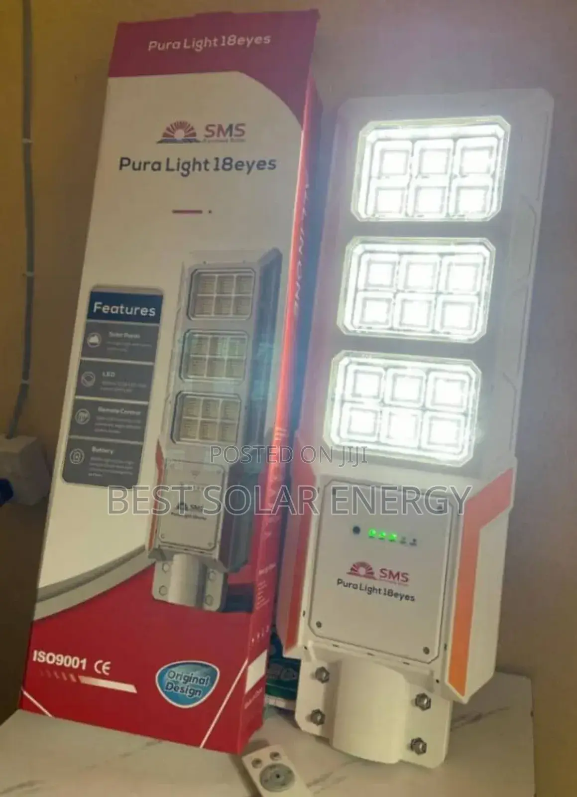 SMS Solar Street Lights