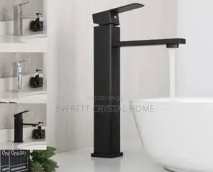 Long Black Mixer Tap