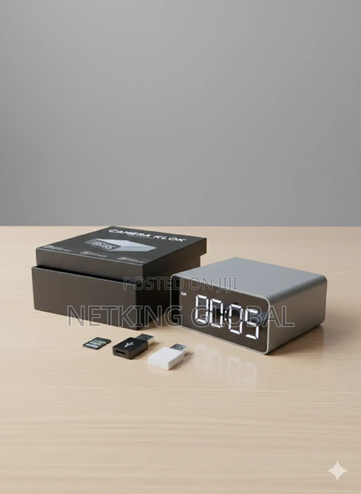 Camera Klok | Discrete Security Digital Alarm Clock