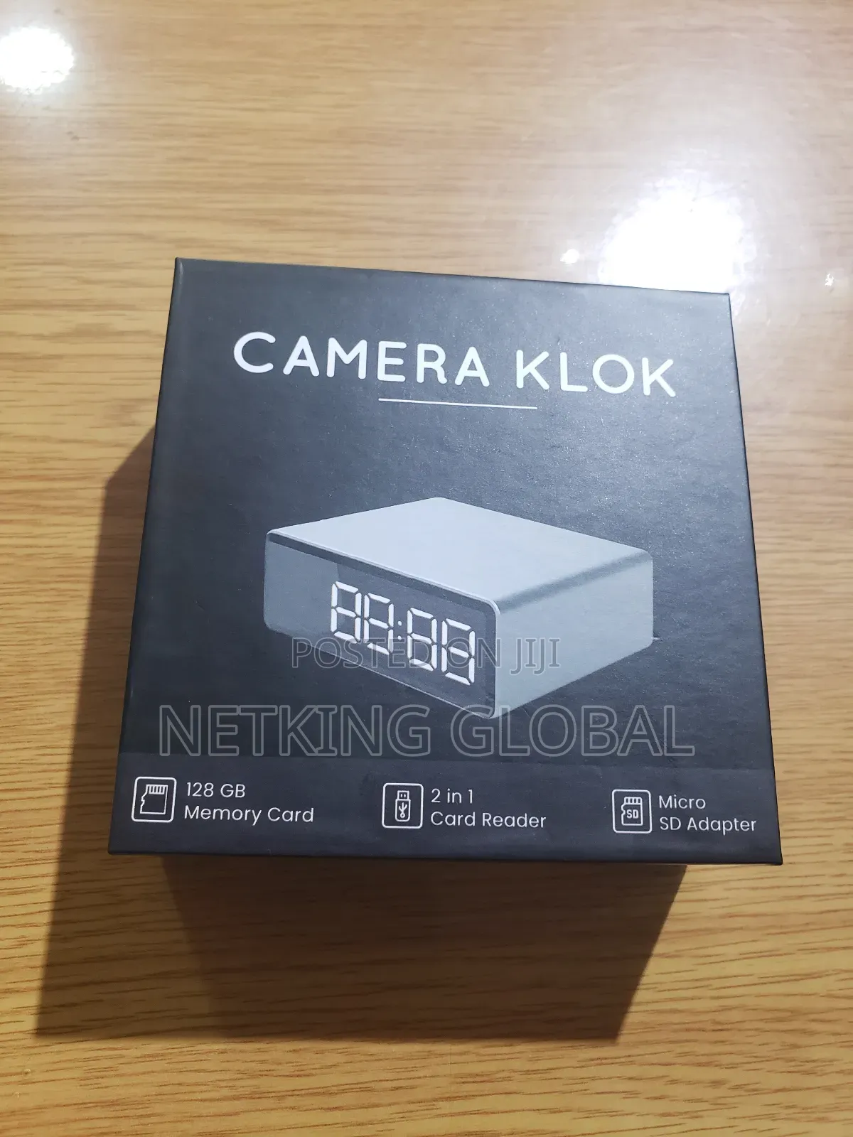 Camera Klok | Discrete Security Digital Alarm Clock