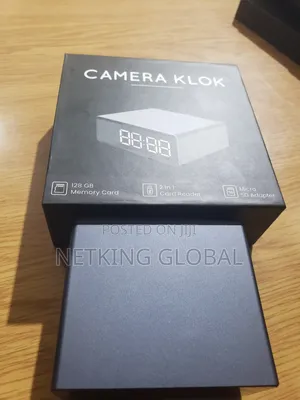 Camera Klok | Discrete Security Digital Alarm Clock