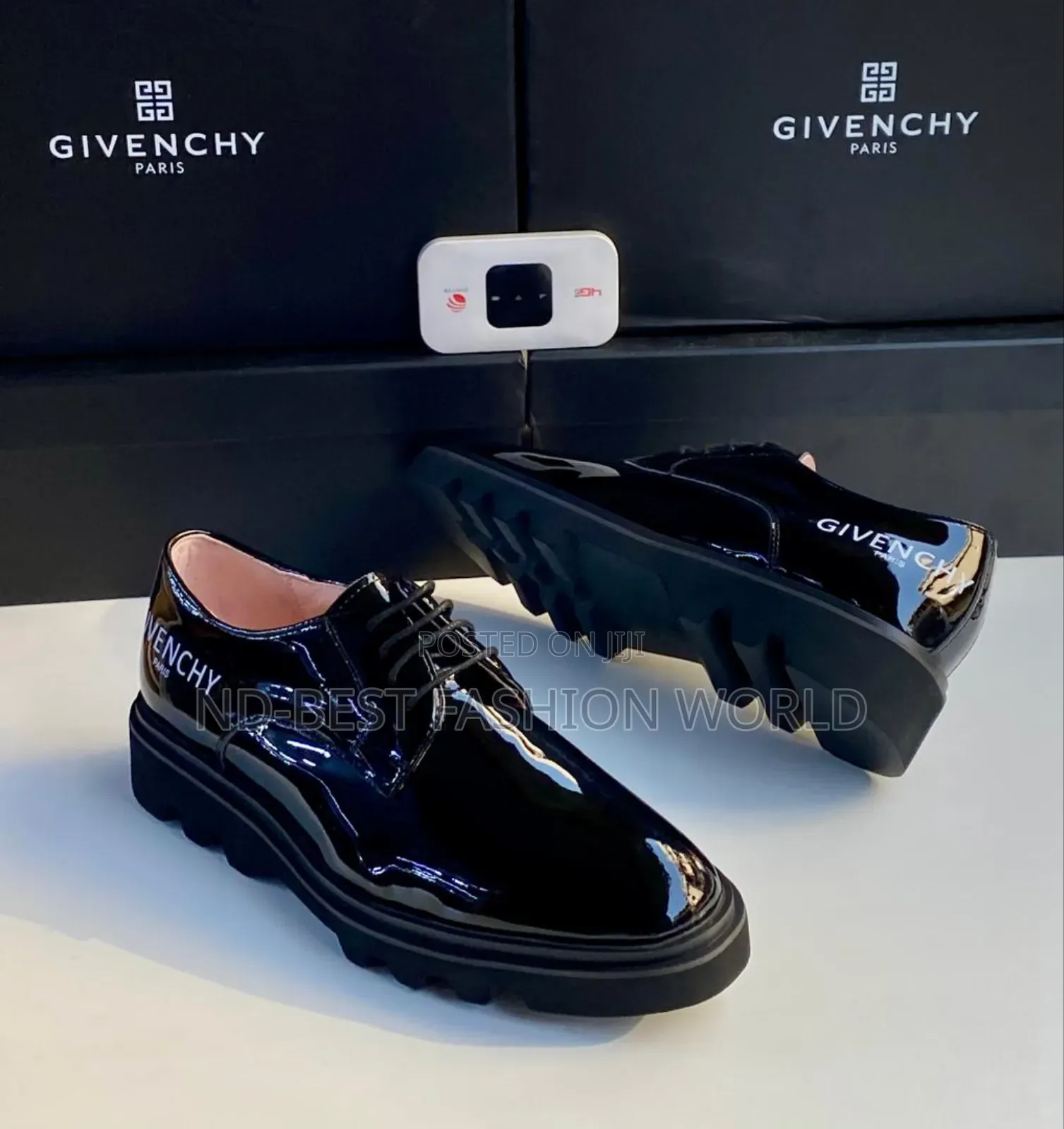 Black Givenchy Leather Shoe