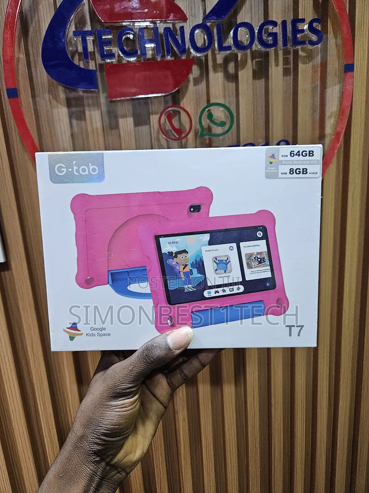 G Tab T7 64gb 8gb