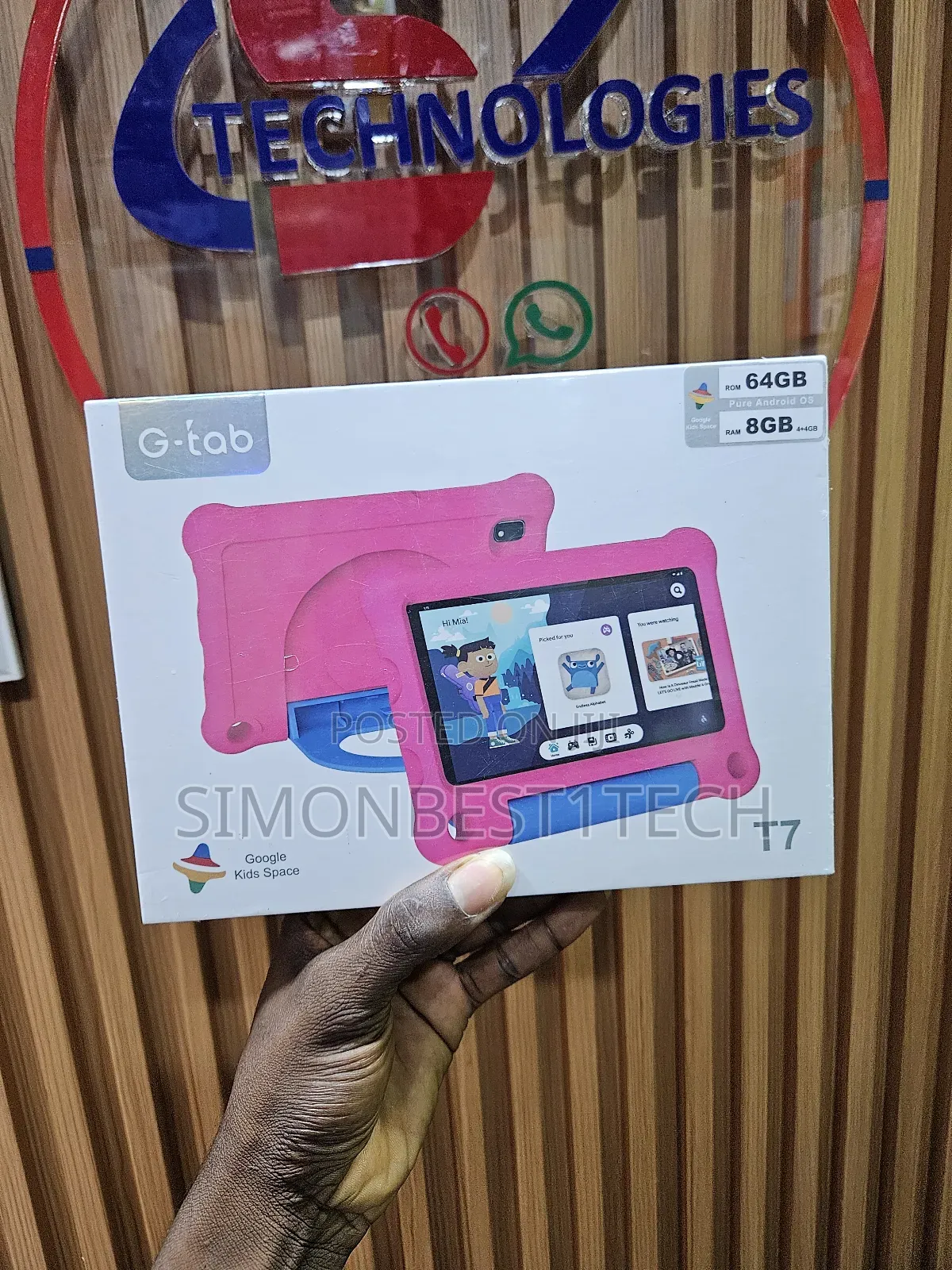 G Tab T7 64gb 8gb
