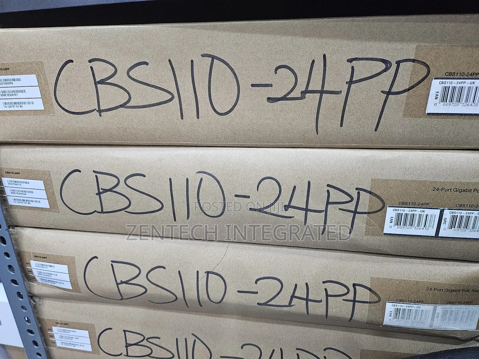 Cisco Cbs110-24pp With Fiber Port