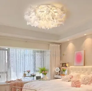 Led Wool Ceiling Mount Flush Lights