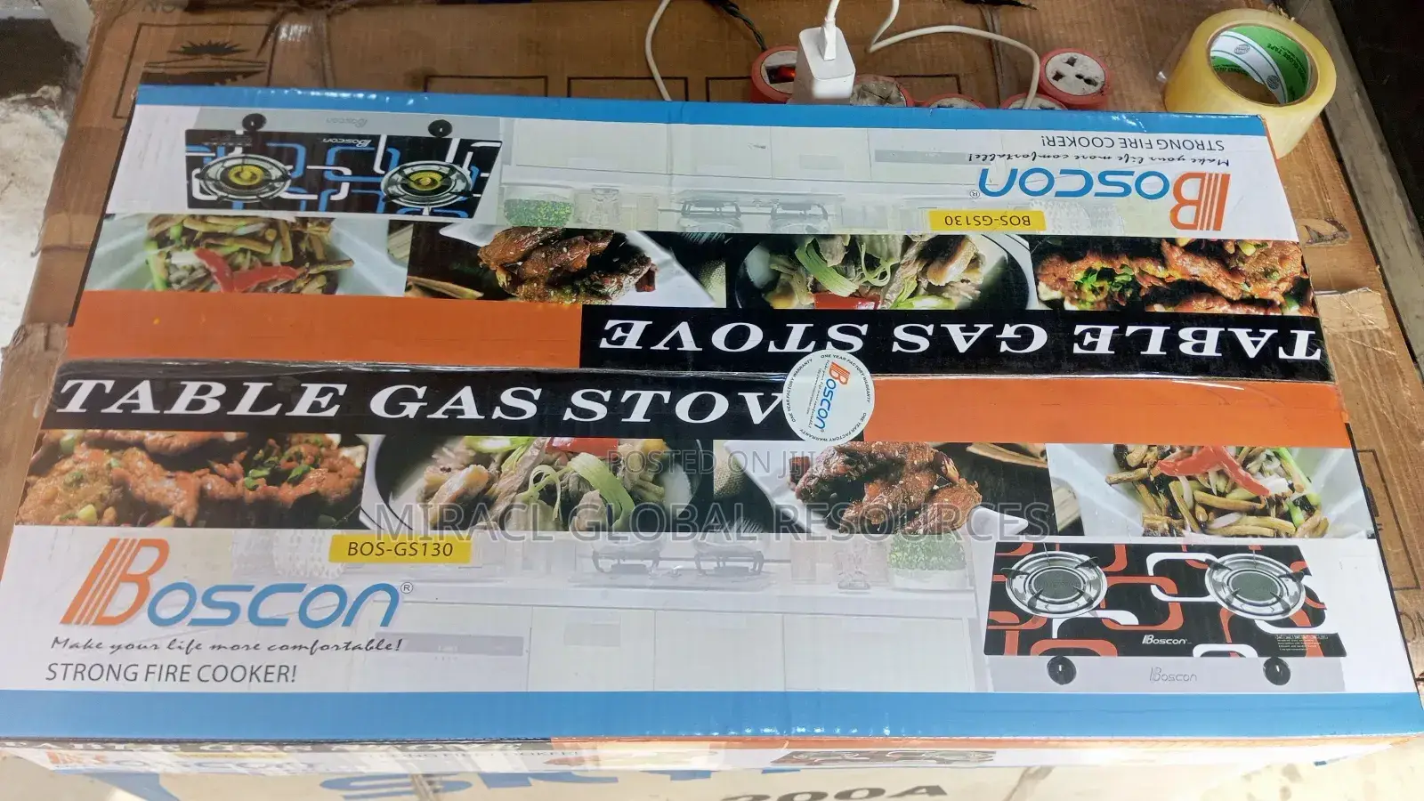 Boston Tablet Gas Cooker Japan