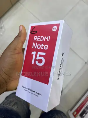 New Xiaomi Redmi Note 15 128 GB Black