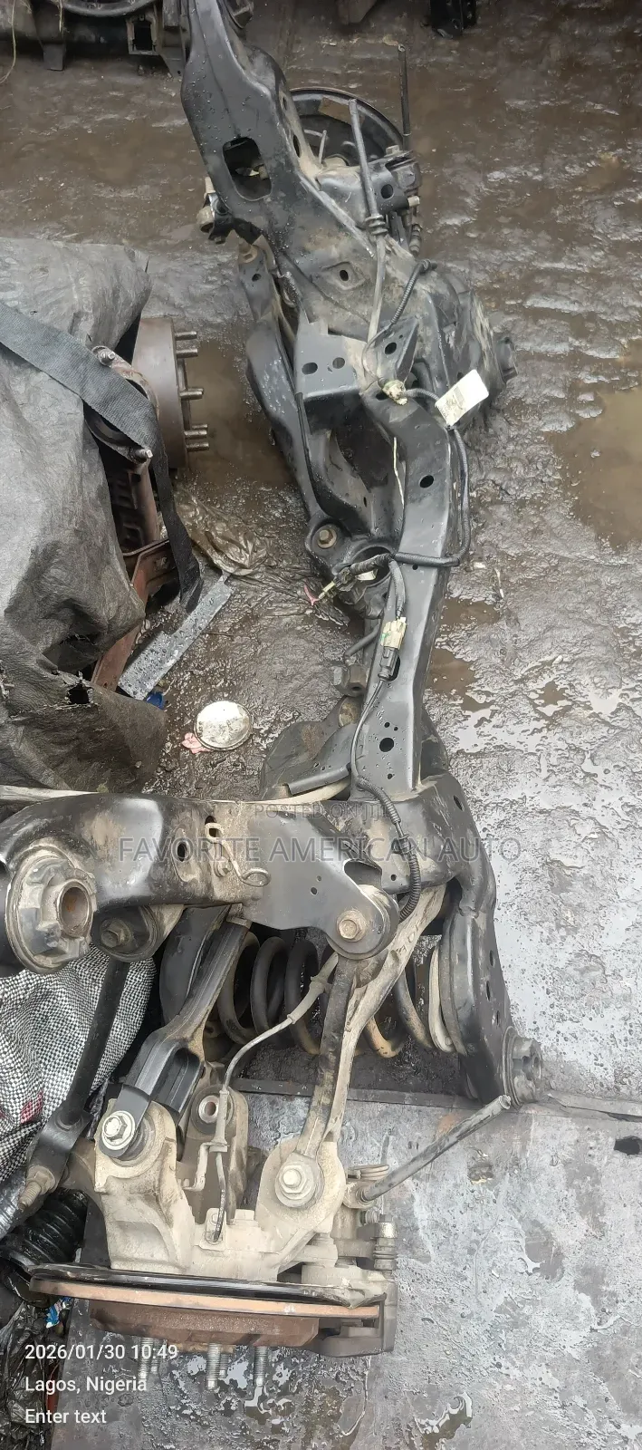 Complete Back Beam Ford Explorer 2015 Model