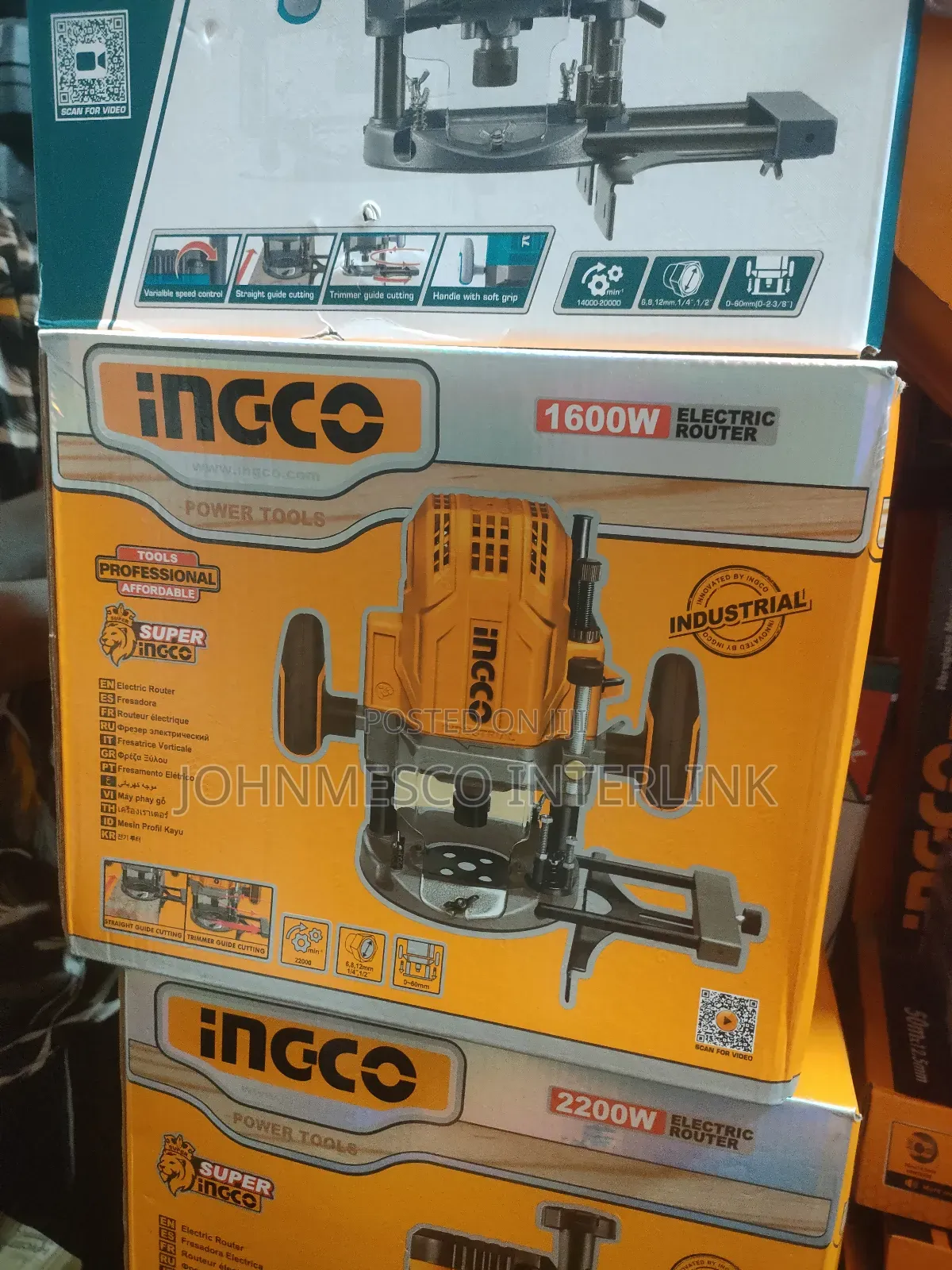 Electric Router Machine