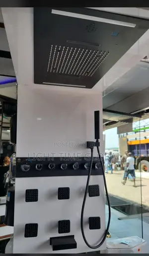 Led Quality Black Conduit Shower