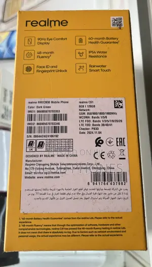 New Realme C61 128 GB