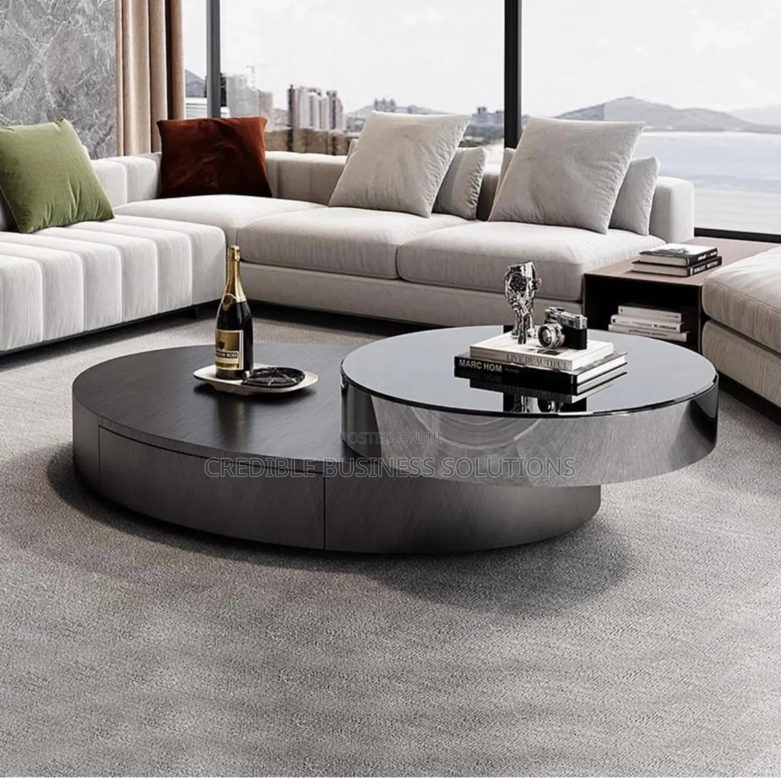 Magic Rotating Quality 2in1 Centre Table