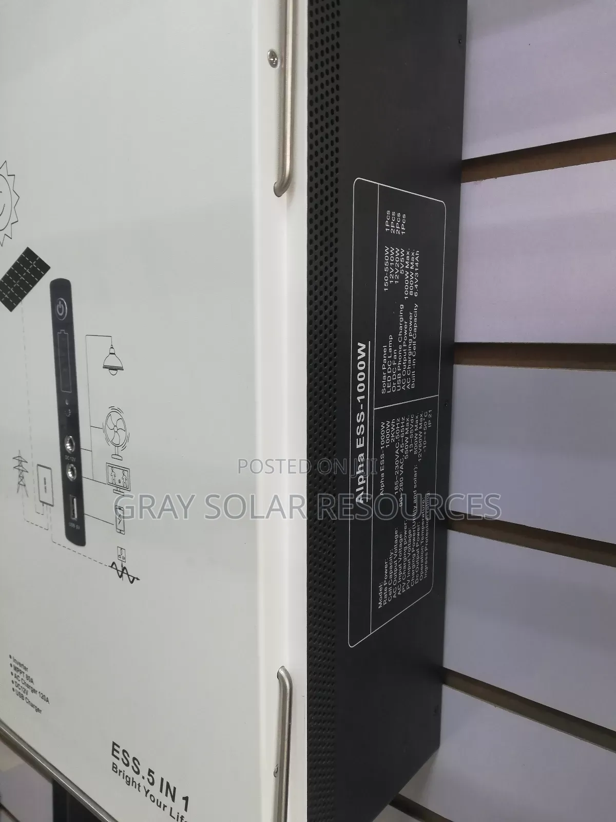 Sako Ess1000 - 1000w Solar Generator