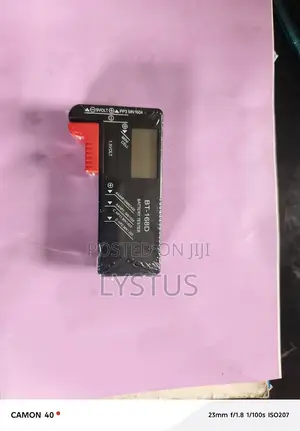 Digital Lcd Battery Volts Tester – Aa/Aaa/C/D/9v/Button Cell