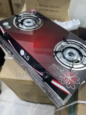 Lg Glass 2 Burner Energy Saving Gas Cooker