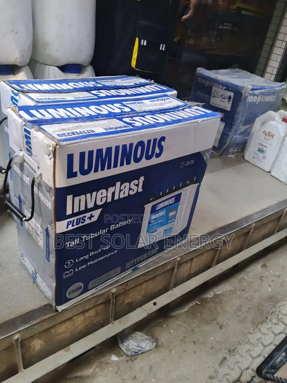 Luminous Tubular Solar Battery 220v