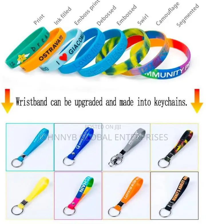 Customized Silicone Wristbands And Handband