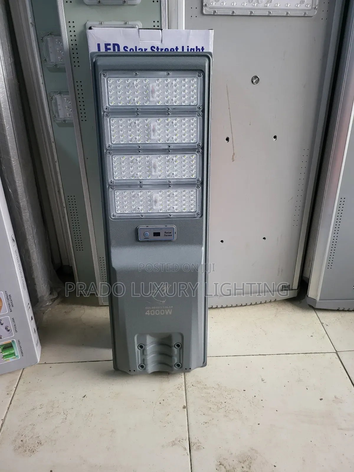 4000w Solar Steel Light