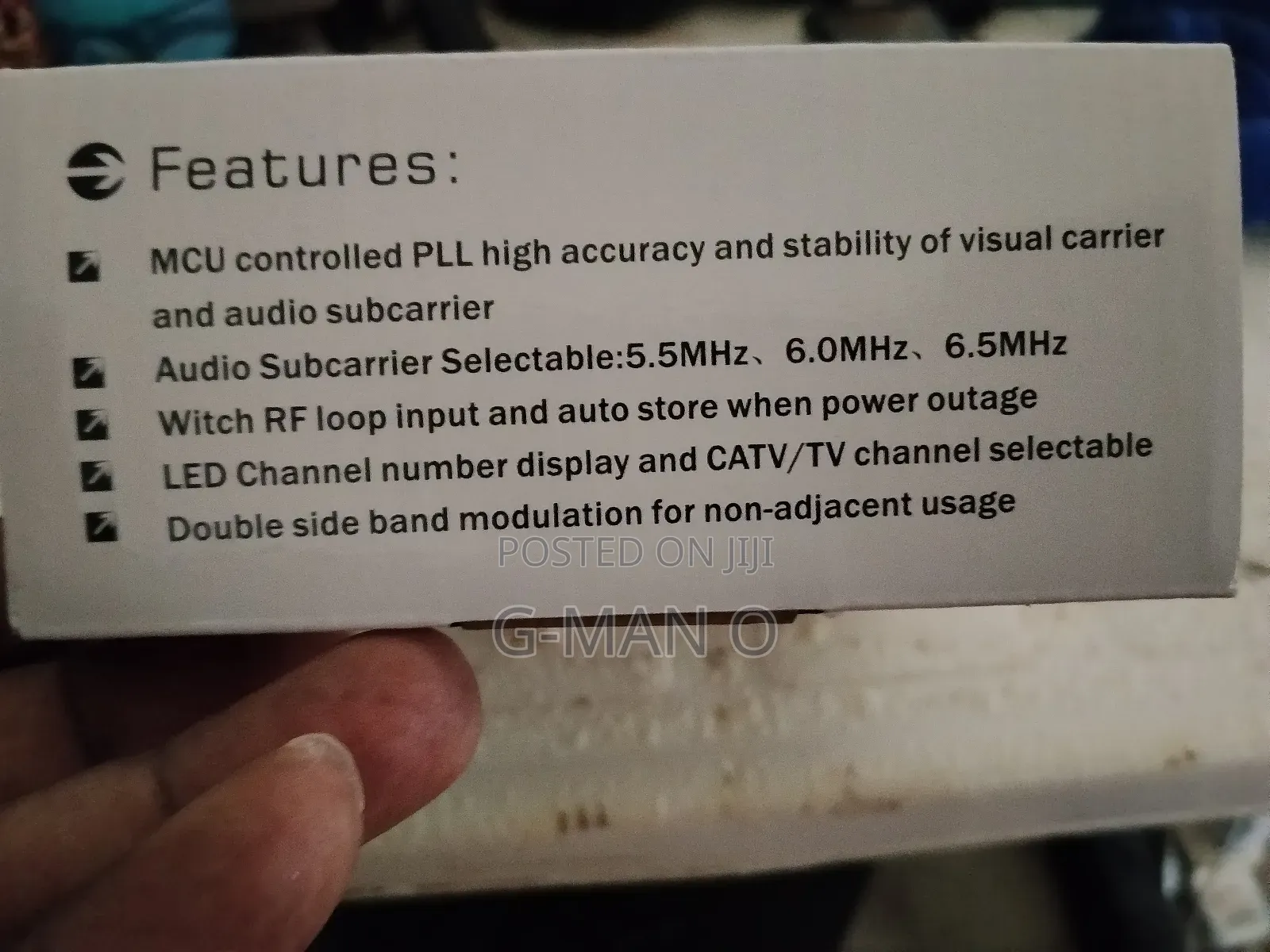 Televes 5858 Modulator