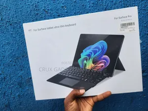 Zoof Type Cover for Microsoft Surface Pro (Black With Backlit)