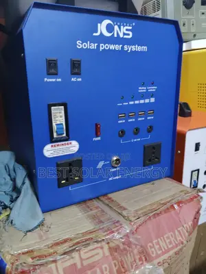 JCNS Solar Generator 1800watt With Panel and 4bulb
