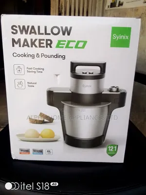 Syinix Swallow Maker Eco 6l Silver Colour