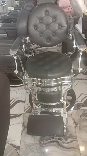Executive Chrome Barber Chair