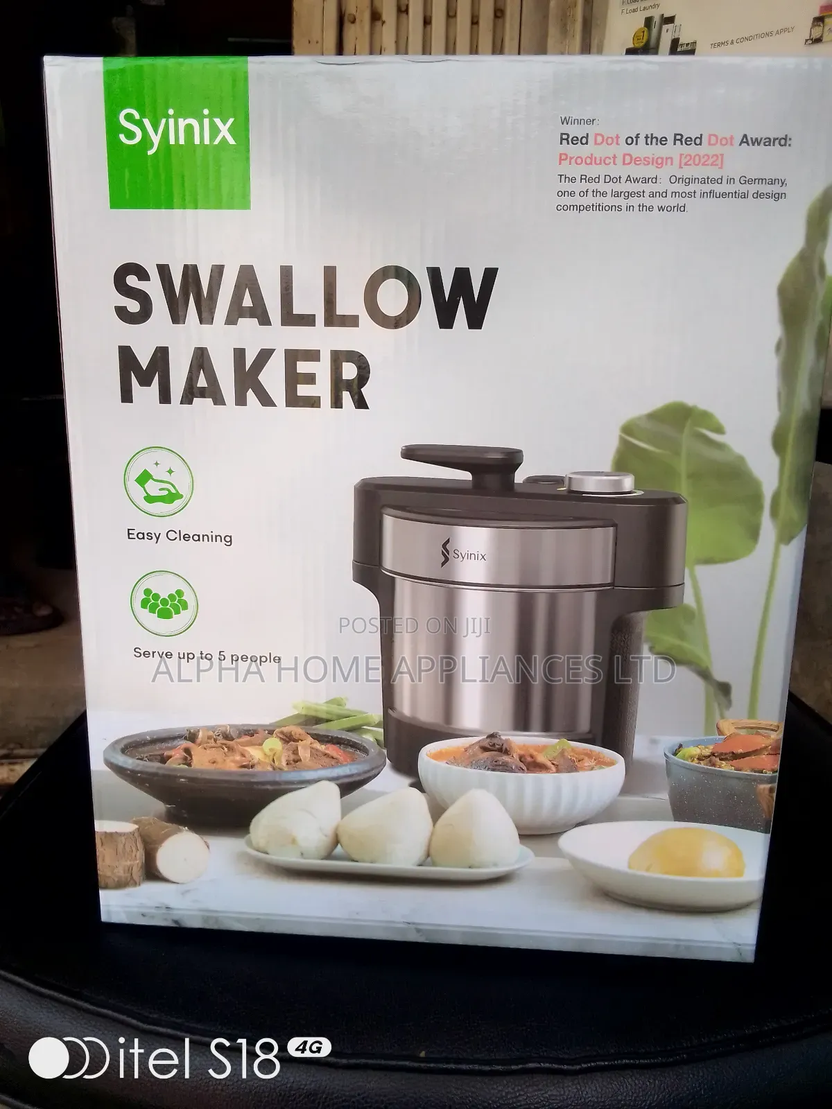 Syinix Swallow Maker Silver Colour 5l