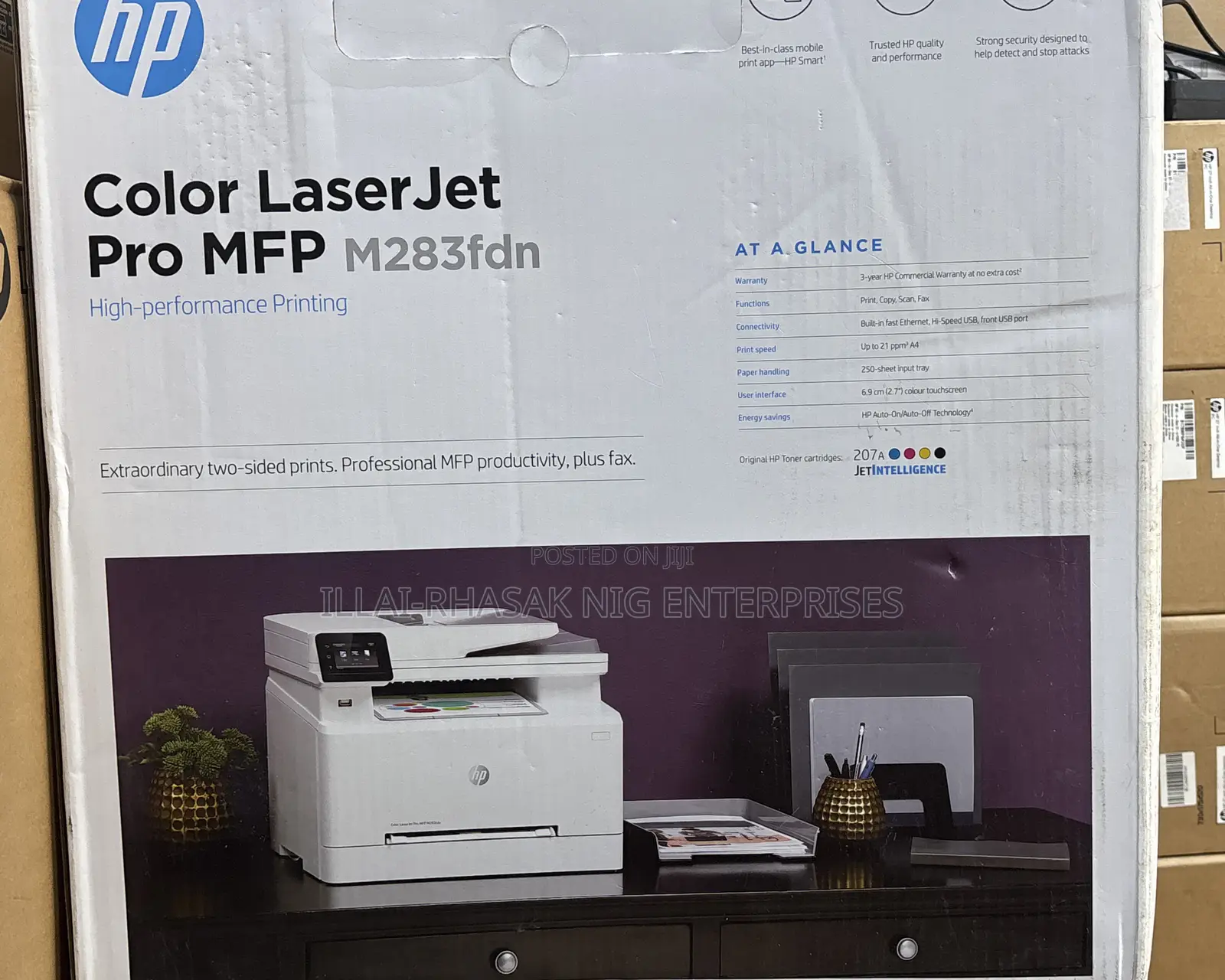 Hp Color Jet Printer Pro MFP M283fdn
