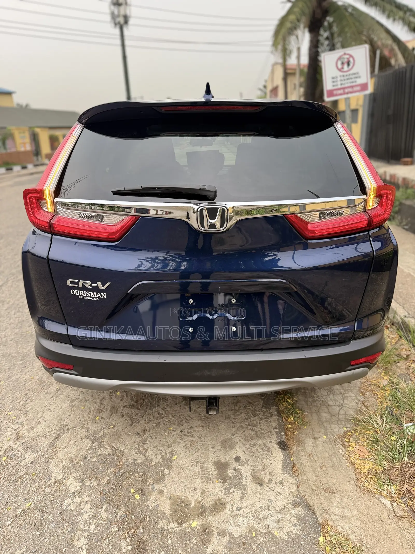 Honda CR-V EX AWD 2020 Blue