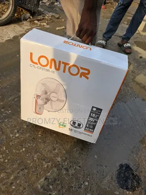 Lontor 16inch Rechargeable Wall Fan