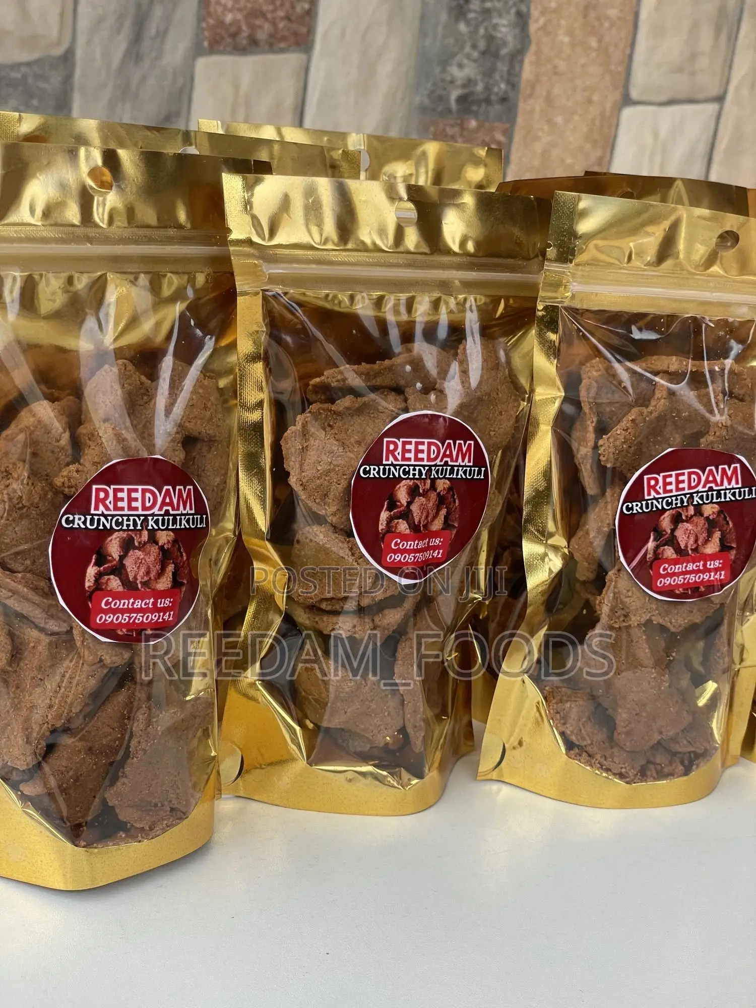 Crunchy and Spicy Kuli Kuli