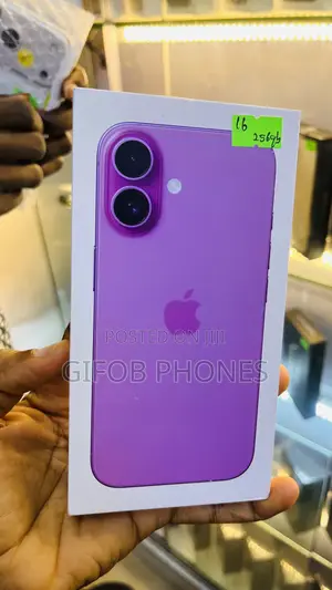 New Apple iPhone 16 256 GB Purple