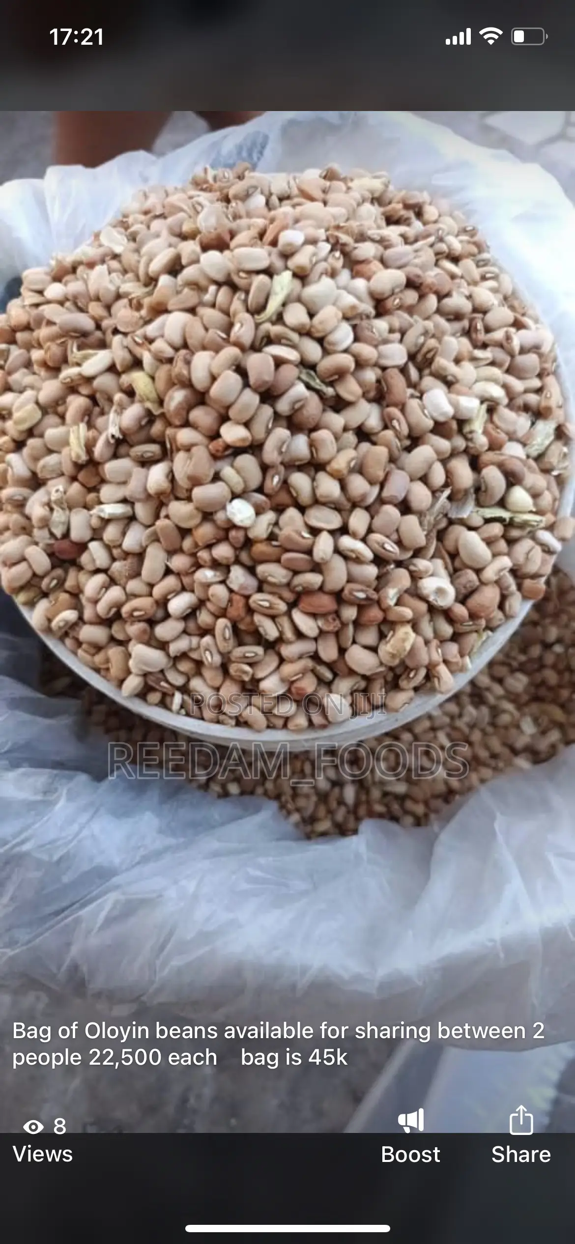 Oloyin Beans