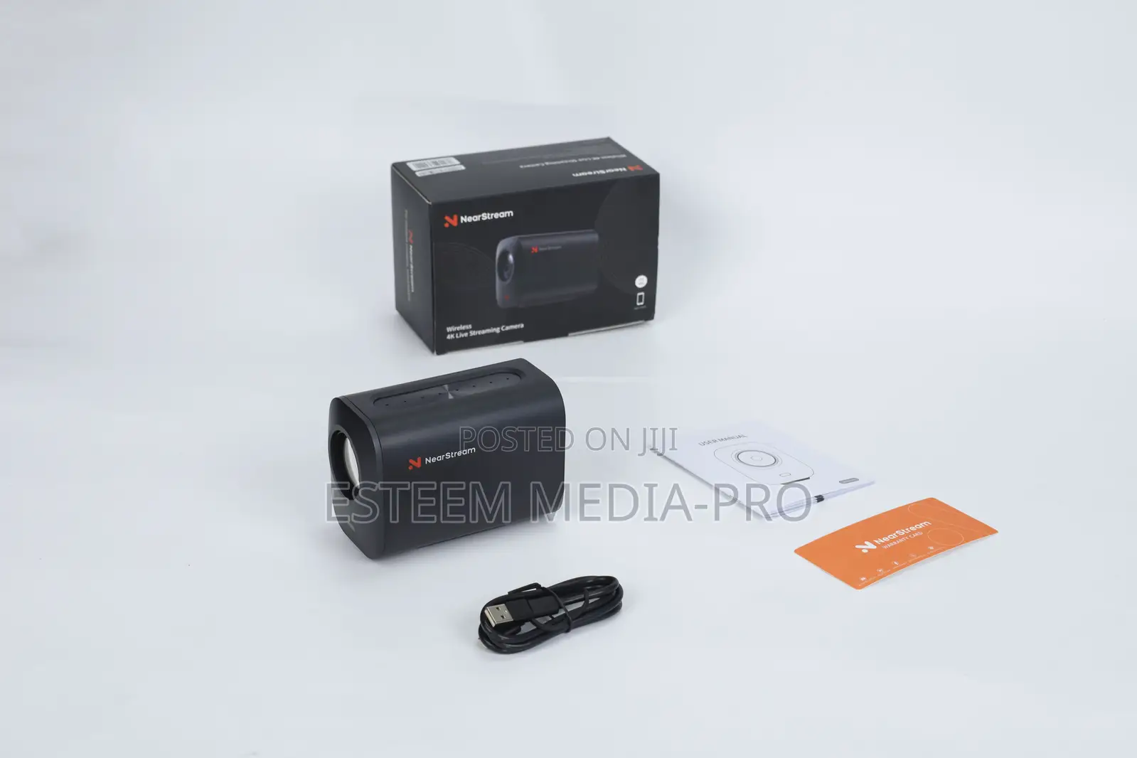 Nearstream Vm46: Ai Noise-Canceling Wireless Streaming Camera